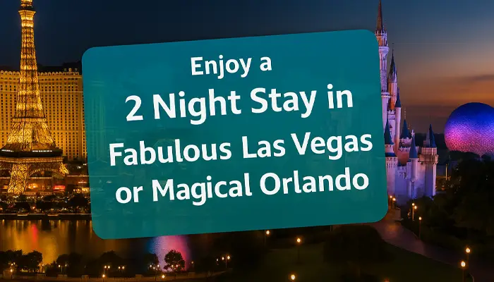 Las Vegas lights or Orlando skyline